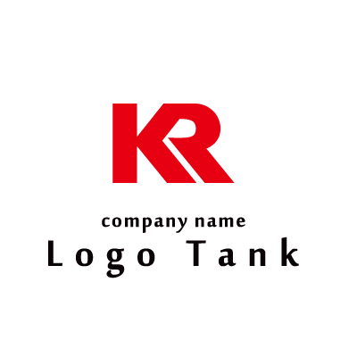 KとRのロゴ K / k / R / r / アルファベット / イニシャル / 単色 / シンプル / 赤 / レッド / 力強い / 建築 / 不動産 / 教育 / スポーツ / ショップ / 工場 / 工場 / ロゴマーク / ロゴ / ロゴ制作 / 作成 /,ロゴタンク,ロゴ,ロゴマーク,作成,制作