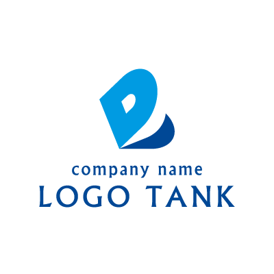 Dと右上がりイメージのロゴ ロゴタンク 企業 店舗ロゴ シンボルマーク格安作成販売