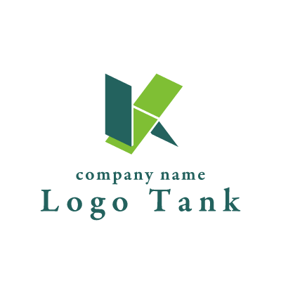 Kの文字のロゴ ロゴタンク 企業 店舗ロゴ シンボルマーク格安作成販売