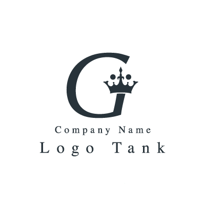 Gと王冠のロゴ