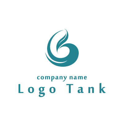 水の流れをイメージしたロゴ ロゴタンク 企業 店舗ロゴ シンボルマーク格安作成販売