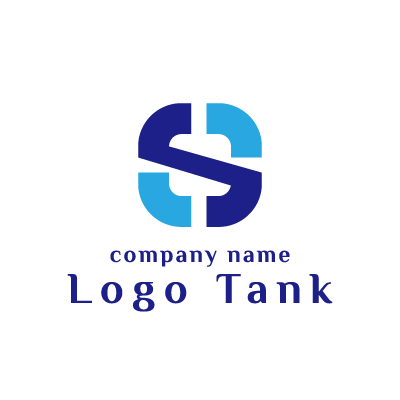 Sの文字のロゴ