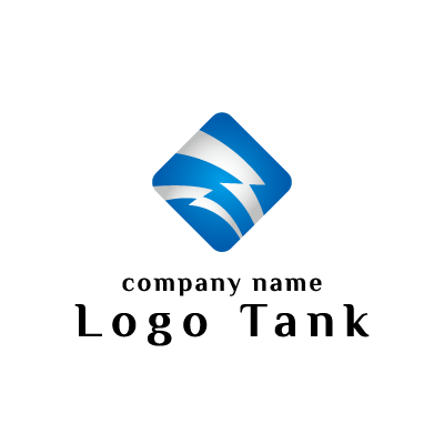 稲妻のロゴ ロゴタンク 企業 店舗ロゴ シンボルマーク格安作成販売