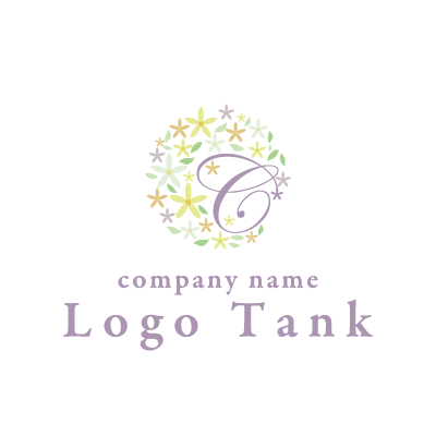 藤の花の家紋 ロゴデザインの無料リクエスト ロゴタンク