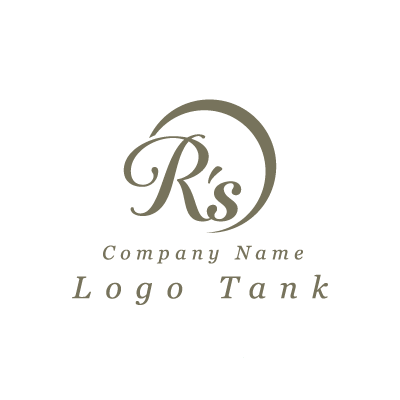 Rとsのロゴ 単色 / R / s / シンプル / クール / 美容 / エステ / アパレル / ショップ / ロゴ作成 / ロゴマーク / ロゴ / 制作 /,ロゴタンク,ロゴ,ロゴマーク,作成,制作
