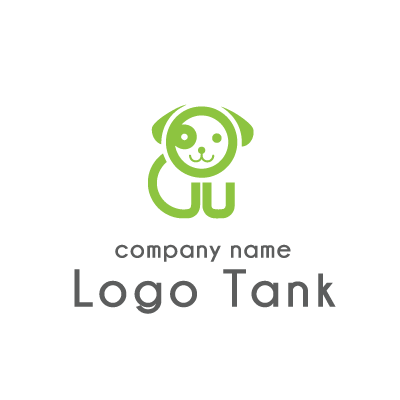 犬のロゴ 動物 / ペット / 犬 / ペットサロン / ロゴ / ロゴマーク / ロゴマーク /,ロゴタンク,ロゴ,ロゴマーク,作成,制作