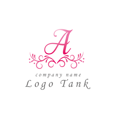 エレガントなaのロゴマーク ロゴタンク 企業 店舗ロゴ シンボル
