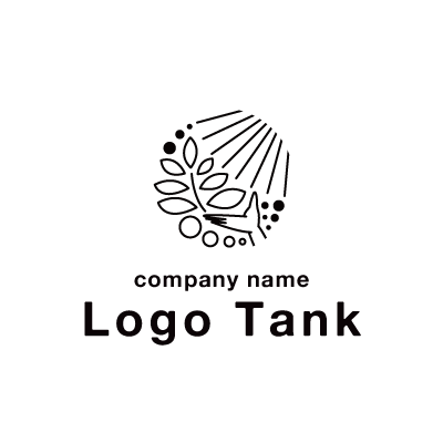 アロマサロンのロゴ ロゴデザインの無料リクエスト ロゴタンク