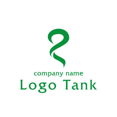 はてなマークの抽象的なロゴ ロゴタンク 企業 店舗ロゴ シンボルマーク格安作成販売