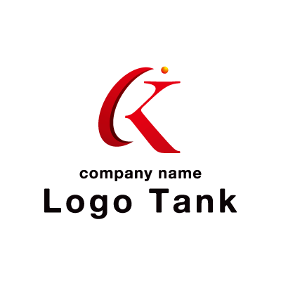 飛躍 未来をテーマにした K のロゴマーク ロゴタンク 企業 店舗ロゴ シンボルマーク格安作成販売
