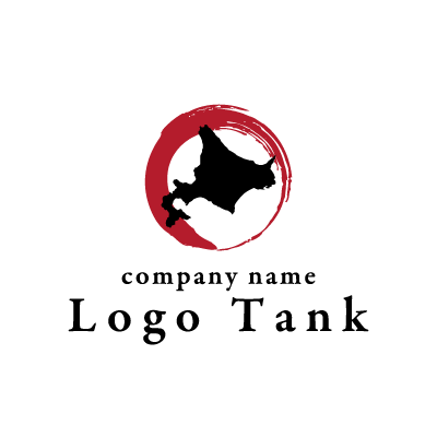 北海道のロゴ ロゴタンク 企業 店舗ロゴ シンボルマーク格安作成販売