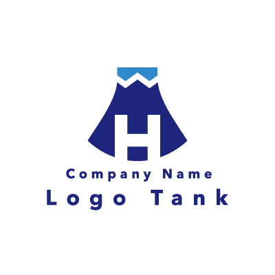 富士山とHのロゴ