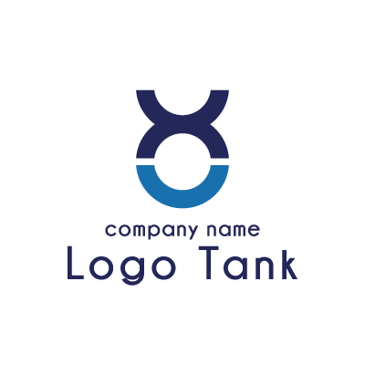 おうし座の星座記号をモチーフとしたロゴ ロゴタンク 企業 店舗ロゴ シンボルマーク格安作成販売