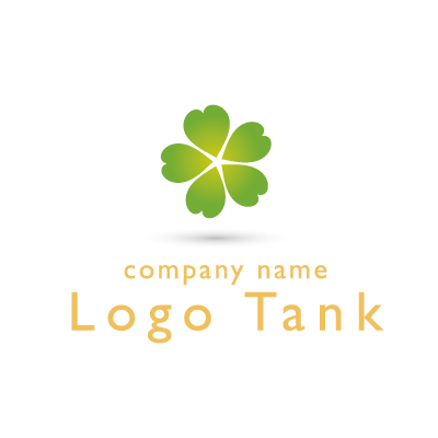 五つ葉のクローバーロゴ ロゴタンク 企業 店舗ロゴ シンボルマーク格安作成販売