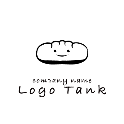 コッペパンのロゴ ロゴタンク 企業 店舗ロゴ シンボルマーク格安作成販売