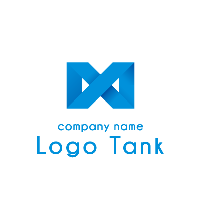 無限大の記号をモチーフにしたロゴ ロゴタンク 企業 店舗ロゴ シンボルマーク格安作成販売