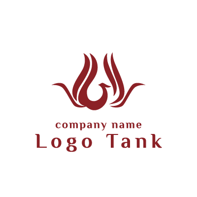 Wをモチーフにしたロゴ ロゴタンク 企業 店舗ロゴ シンボルマーク格安作成販売