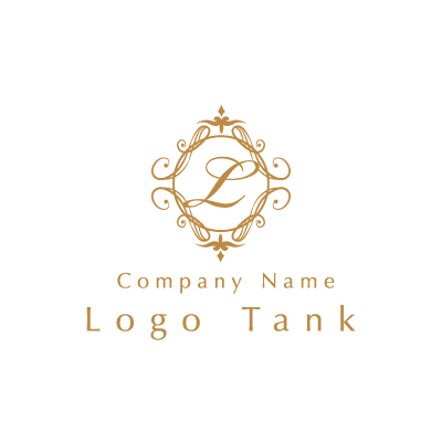 Lの高級感あるロゴ ロゴタンク 企業 店舗ロゴ シンボルマーク格安