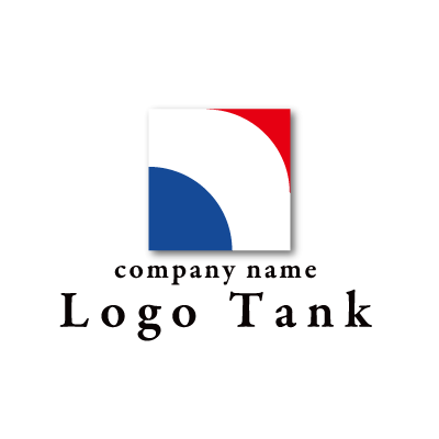 複数の図形のロゴ