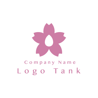 桜と雫のロゴ