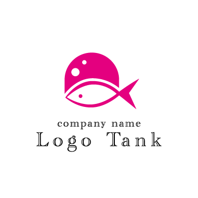 魚モチーフのロゴ