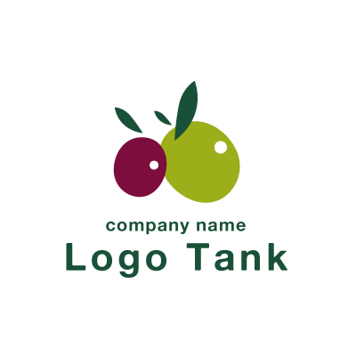 オリーブのロゴ ロゴタンク 企業 店舗ロゴ シンボルマーク格安作成販売