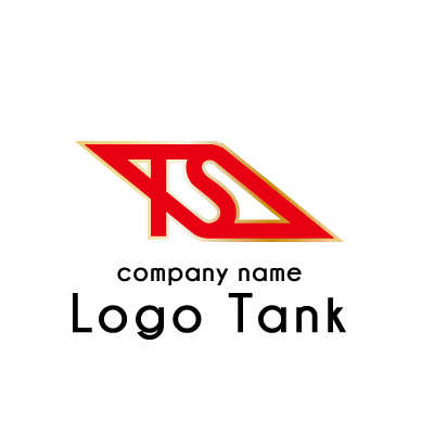 Tsアルファベットロゴ ロゴタンク 企業 店舗ロゴ シンボルマーク格安作成販売