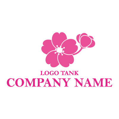 桜とつぼみのロゴマーク