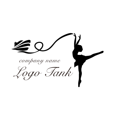 バレエのロゴ ロゴデザインの無料リクエスト ロゴタンク