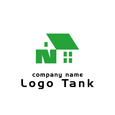 家を表したNのロゴ