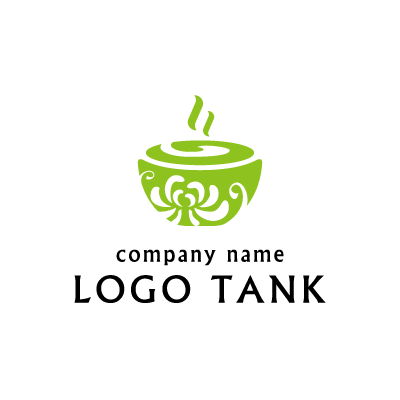 温かい飲み物のイラスト ロゴタンク 企業 店舗ロゴ シンボルマーク