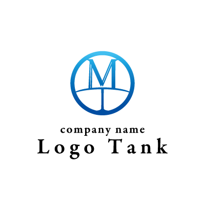 スタイリッシュ・クールなイメージで「MT」を表現したデザインのロゴ