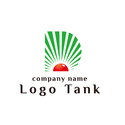 日の出のロゴ ロゴタンク 企業 店舗ロゴ シンボルマーク格安作成販売