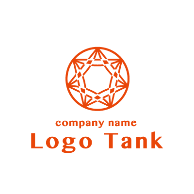 東洋的なデザインのロゴ