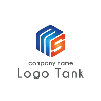 MSブロックのロゴ IT / flame / 製造 / 設備 / 建設 / とまと / コンサルタント / ロゴマーク / ロゴ / ロゴ制作 / 作成 /,ロゴタンク,ロゴ,ロゴマーク,作成,制作