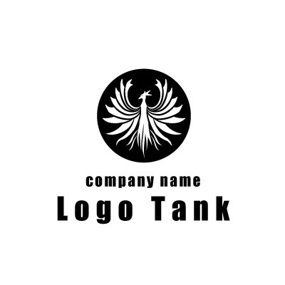 不死鳥のロゴ ロゴタンク 企業 店舗ロゴ シンボルマーク格安作成販売