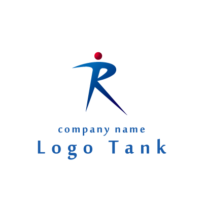 スタイリッシュなrのロゴ ロゴタンク 企業 店舗ロゴ シンボルマーク格安作成販売