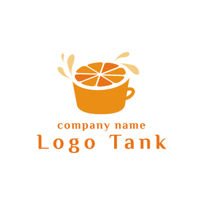 オレンジジュースのロゴ