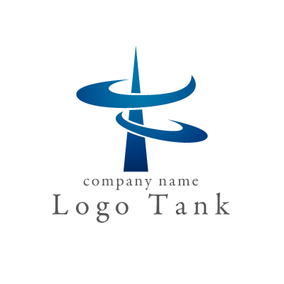 クールなtとkのアルファベットを組み合わせたロゴ ロゴタンク 企業 店舗ロゴ シンボルマーク格安作成販売