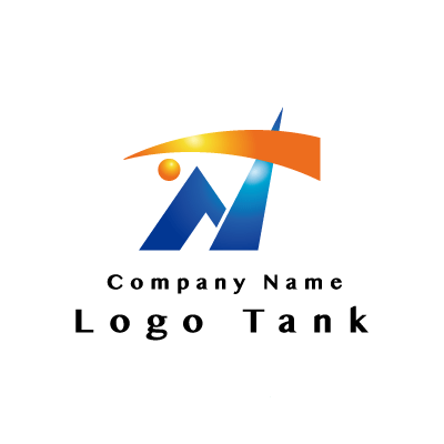 アルファベットのnとtのロゴ ロゴタンク 企業 店舗ロゴ シンボルマーク格安作成販売