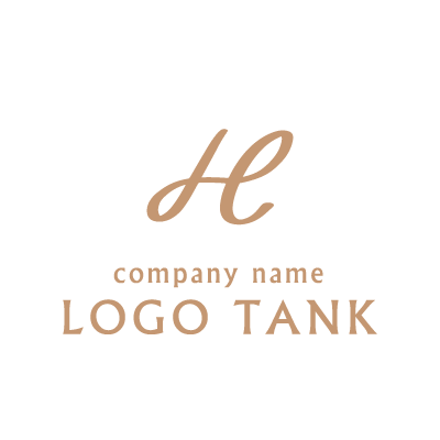 「H」のシンプルなロゴマーク