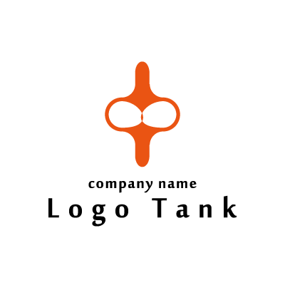 線対称のロゴ ロゴタンク 企業 店舗ロゴ シンボルマーク格安作成販売