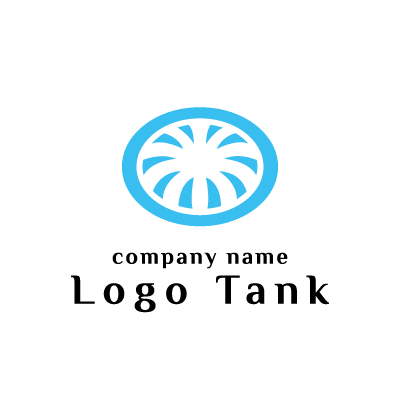 水の流れをモチーフにしたロゴ ロゴタンク 企業 店舗ロゴ シンボルマーク格安作成販売