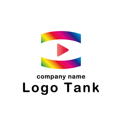 再生のイラストのロゴ ロゴタンク 企業 店舗ロゴ シンボルマーク格安作成販売