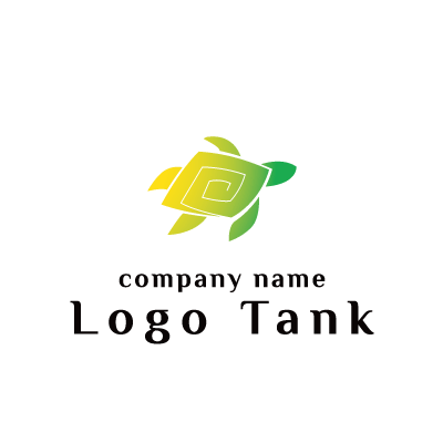 カメのロゴ ロゴタンク 企業 店舗ロゴ シンボルマーク格安作成販売
