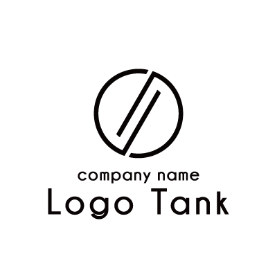 曲線と直線でデザインされたロゴ ロゴタンク 企業 店舗ロゴ シンボルマーク格安作成販売