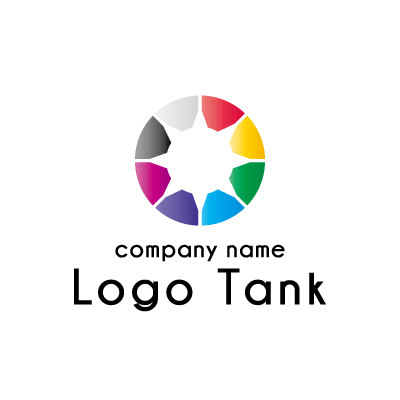 カラフルなロゴ ロゴタンク 企業 店舗ロゴ シンボルマーク格安作成販売