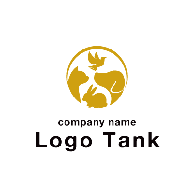 動物病院におすすめのロゴ ロゴタンク 企業 店舗ロゴ シンボルマーク格安作成販売