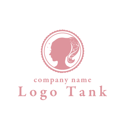 女性専用ソーシャルサイトのロゴ ロゴデザインの無料リクエスト ロゴタンク