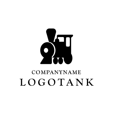 蒸気機関車のロゴ